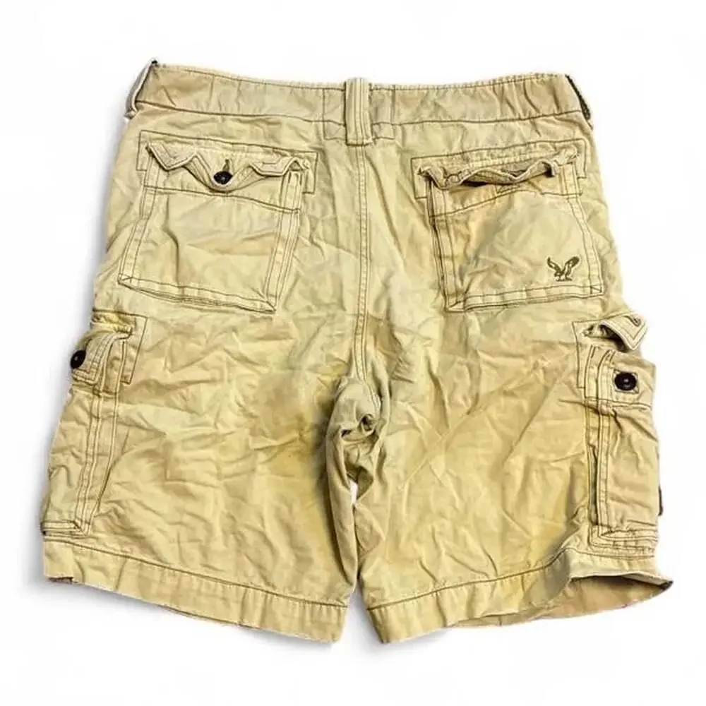 American Eagle Outfitters Vintage Cargo Shorts Khaki Size 36